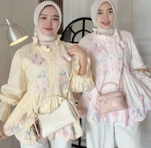 Atasan Ruffle
